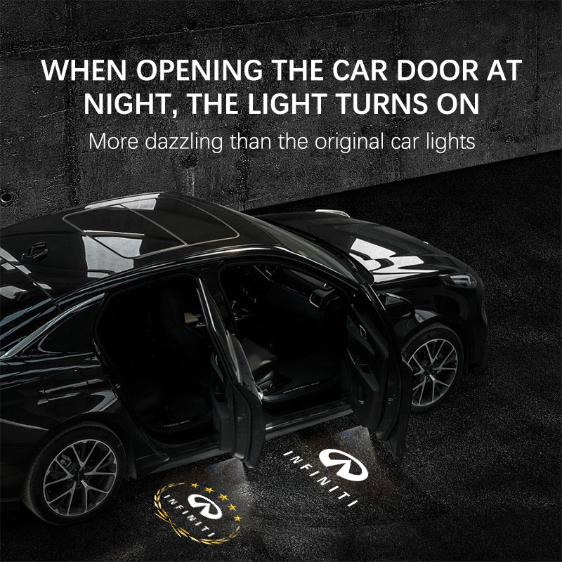 Embroidery Effect - Car HD Projector Lamp LED Auto