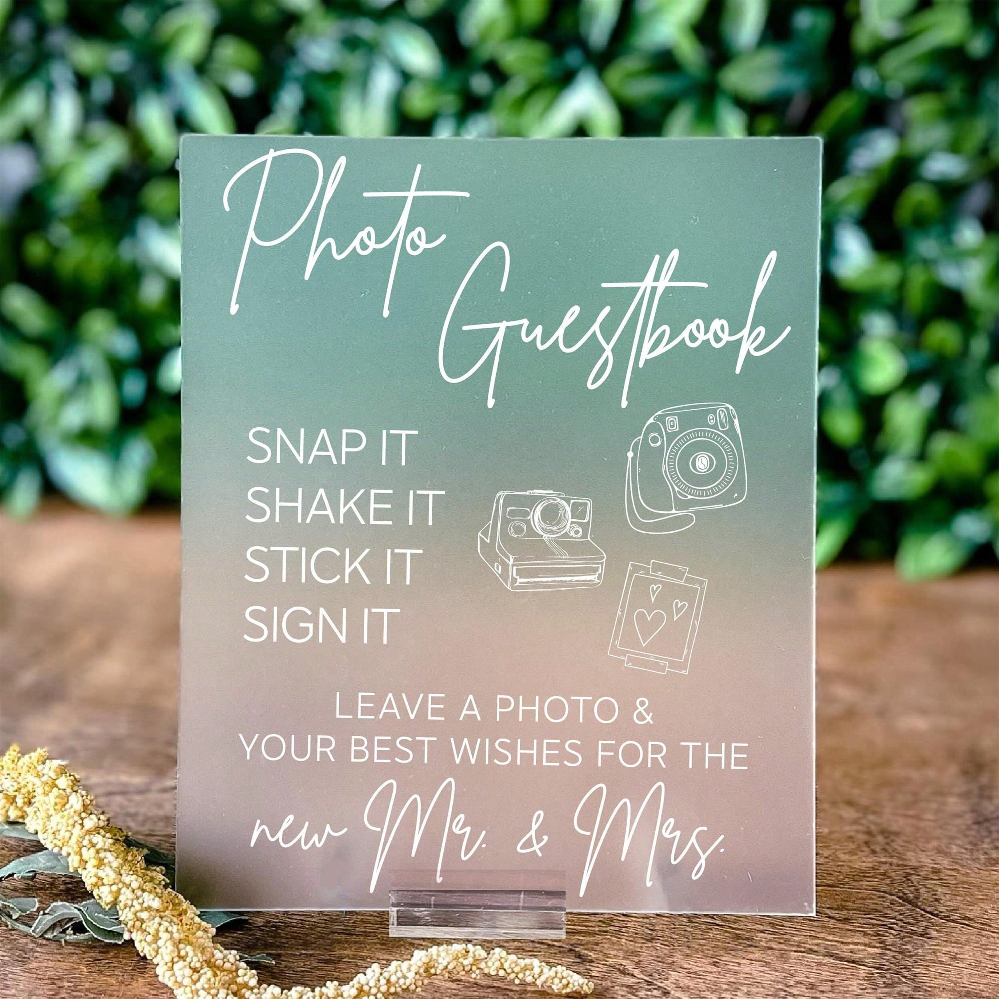 Embroidery Studio - Wedding Photo Guest Book Photobooth Guestbook