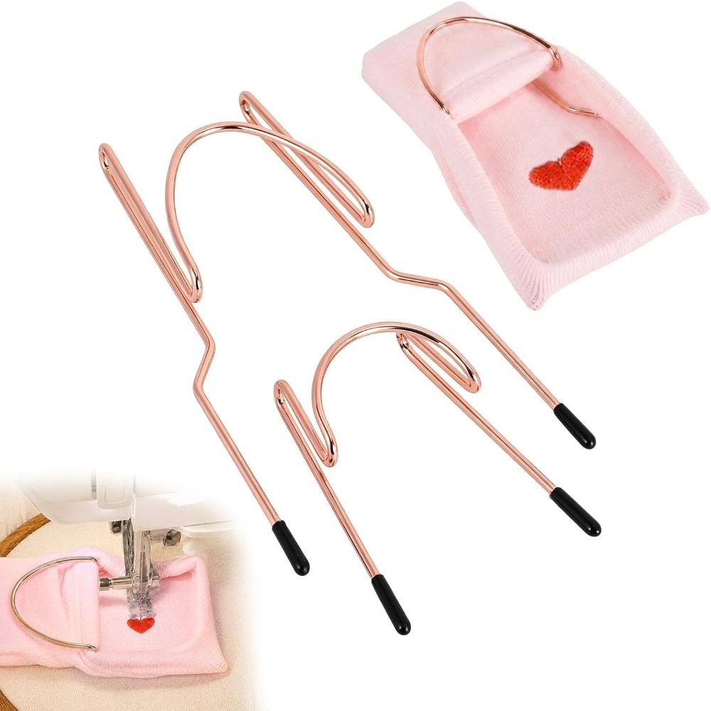 Embroidery Rose - 3pcs/set Metal Construction Sock Hoop Embroidery