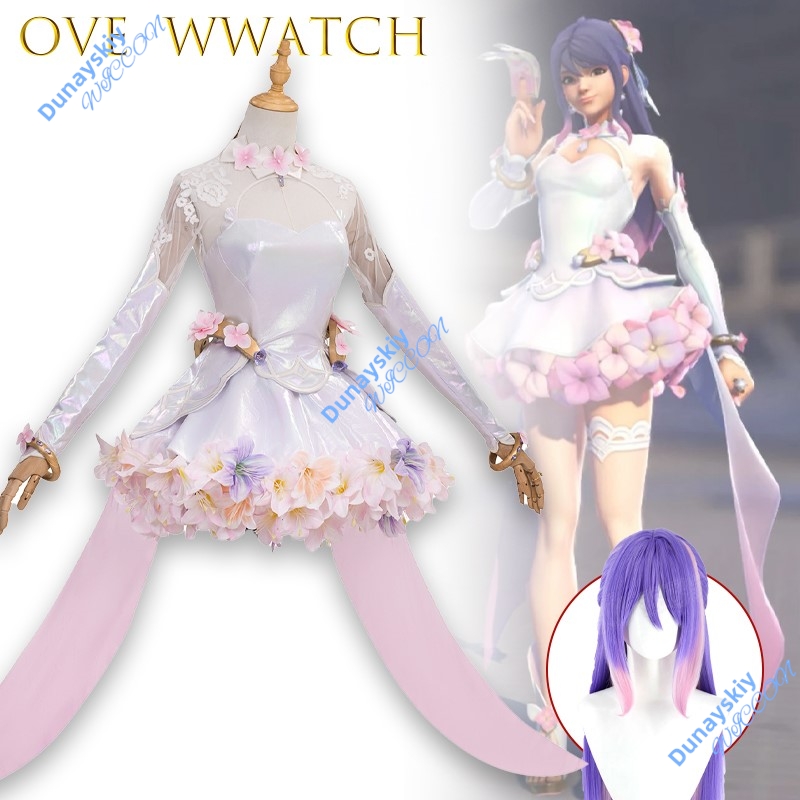 Embroidery Uniforms - Bride Kiriko Complete Cosplay Outfit Hydrangea