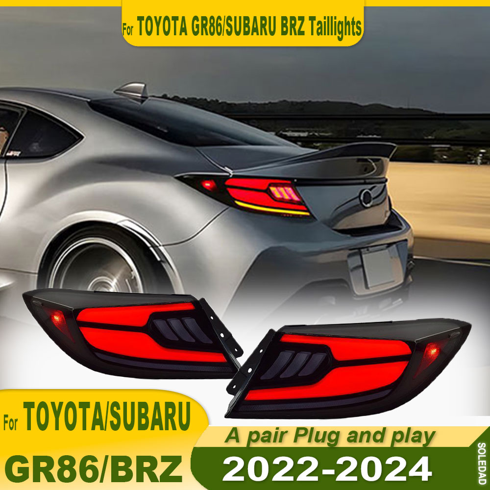 Embroidery Effect - Car Lights For Toyota GR86 Taillight