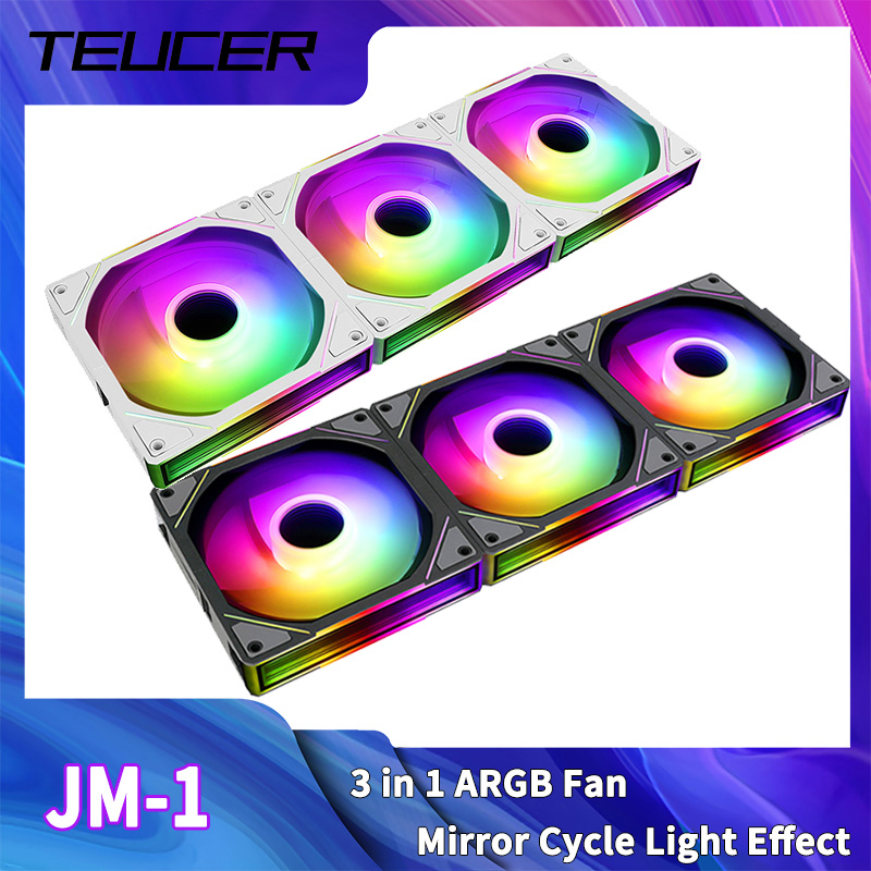Embroidery Effect - TEUCER JM-1 Computer Case Fan ARGB