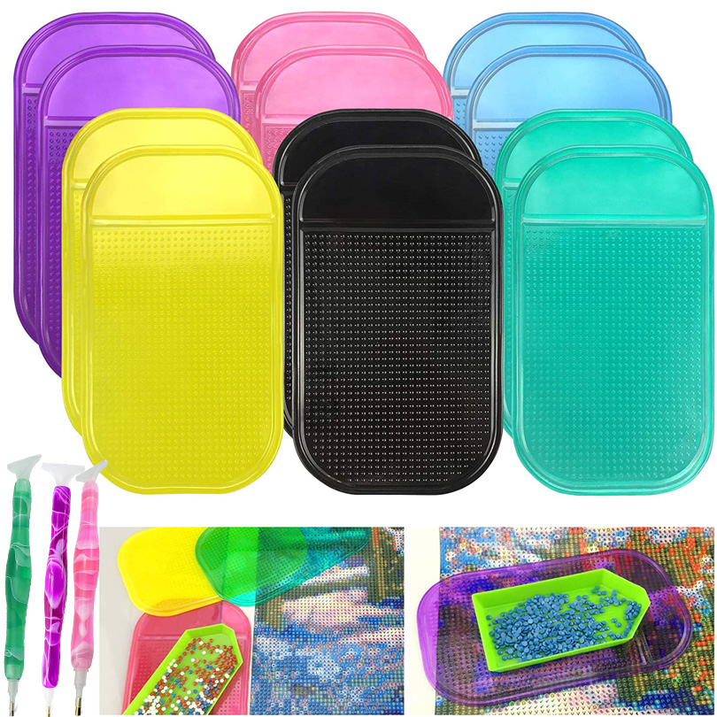 Anti-Slip Sticky Mat for Diamo - Embroidery Ideas For Bags ulasan dan harga