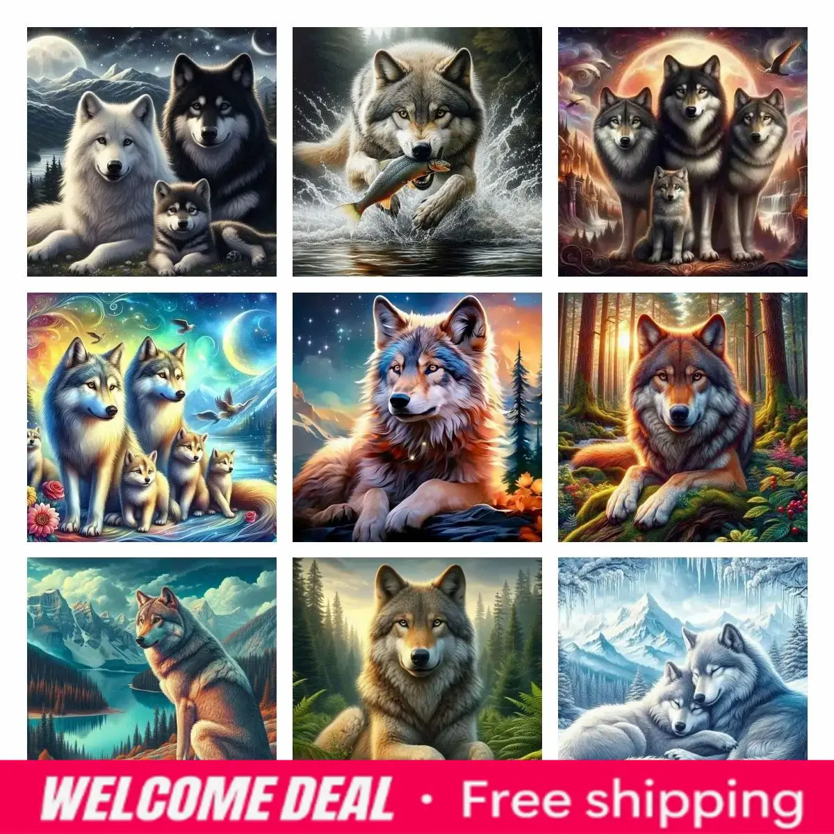 2026  5D DIY Canvas Painting A - Embroidery Diy ulasan dan harga