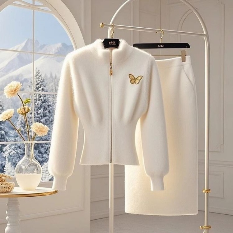 New Luxury High End Woolen Kni - Embroidery Uniforms ulasan dan harga