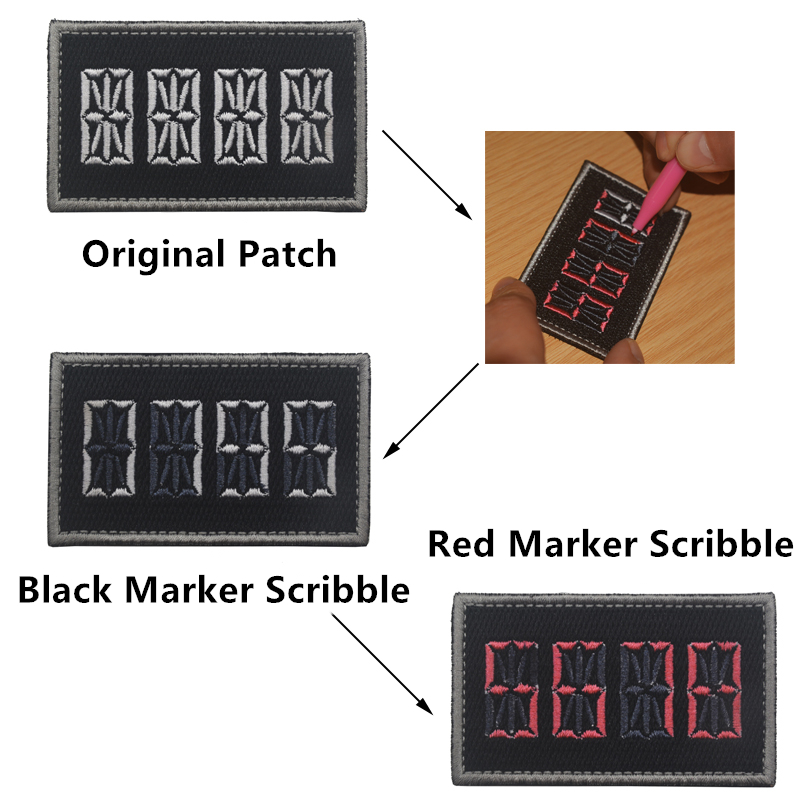 Marker Scribble Numbers Letter - Embroidery Ideas For Bags ulasan dan harga
