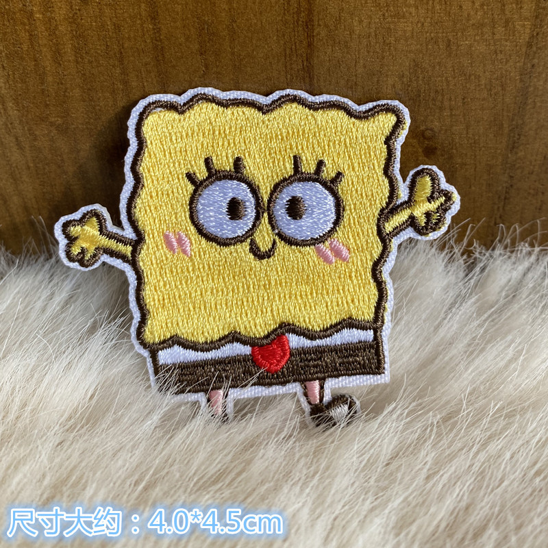 SpongeBob SquarePants Self-adh - Embroidery Diy ulasan dan harga