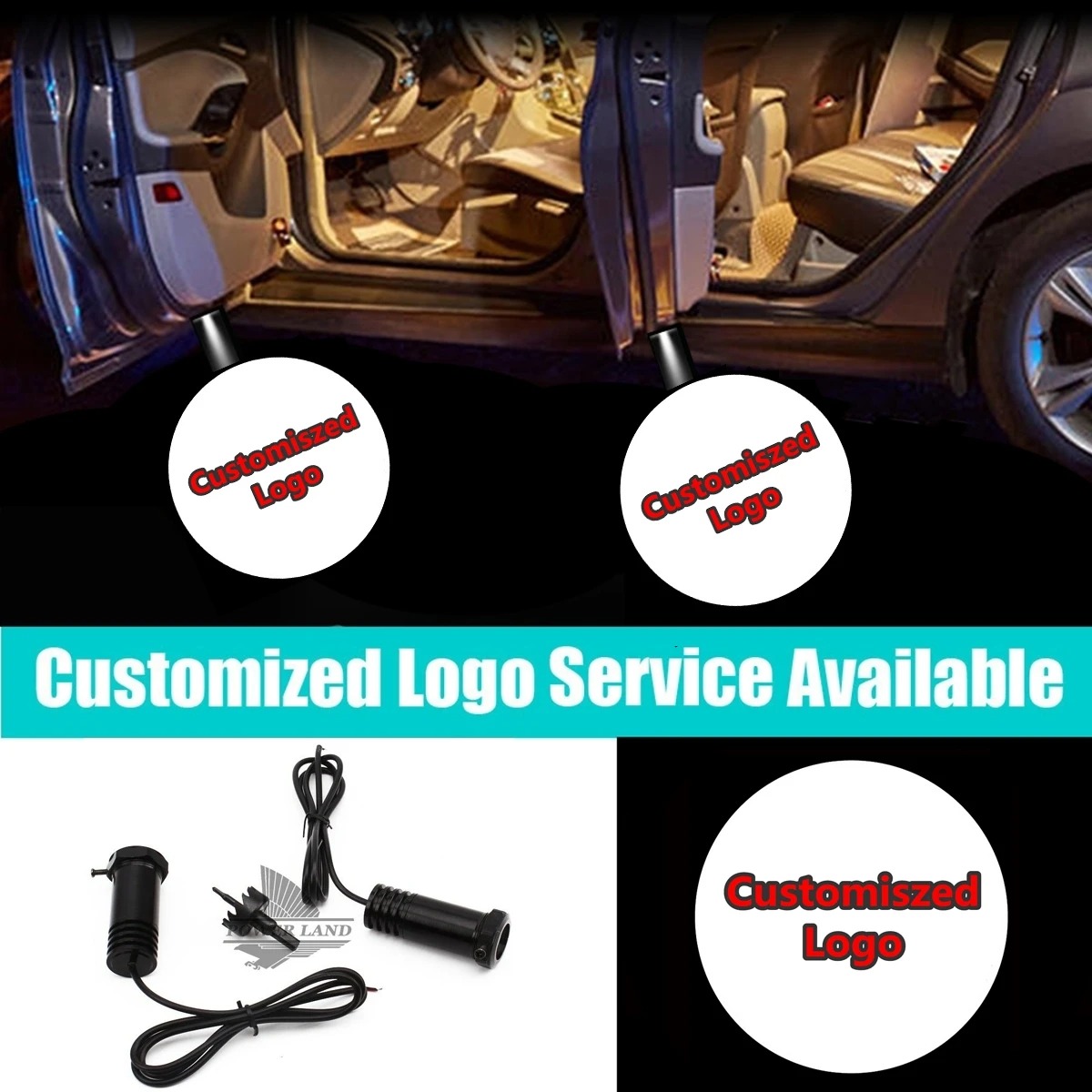 1/2x Universal Custom Logo Wir - Embroidery Effect ulasan dan harga