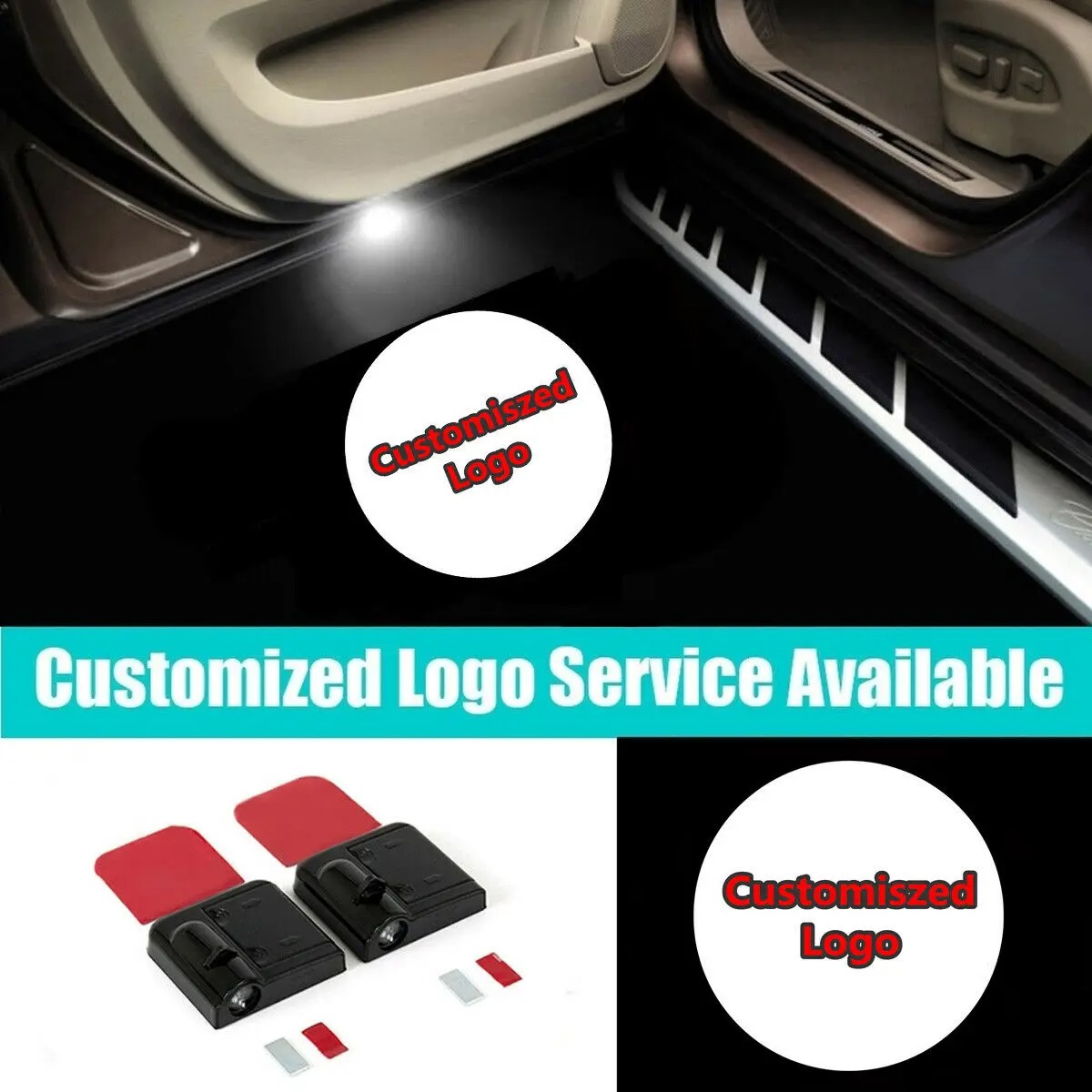 1/2x Universal Custom Logo Wir - Embroidery Effect ulasan dan harga