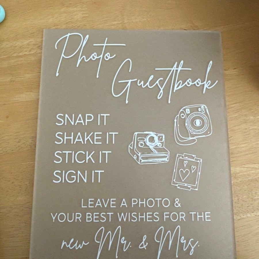 Wedding Photo Guest Book Photo - Embroidery Studio ulasan dan harga