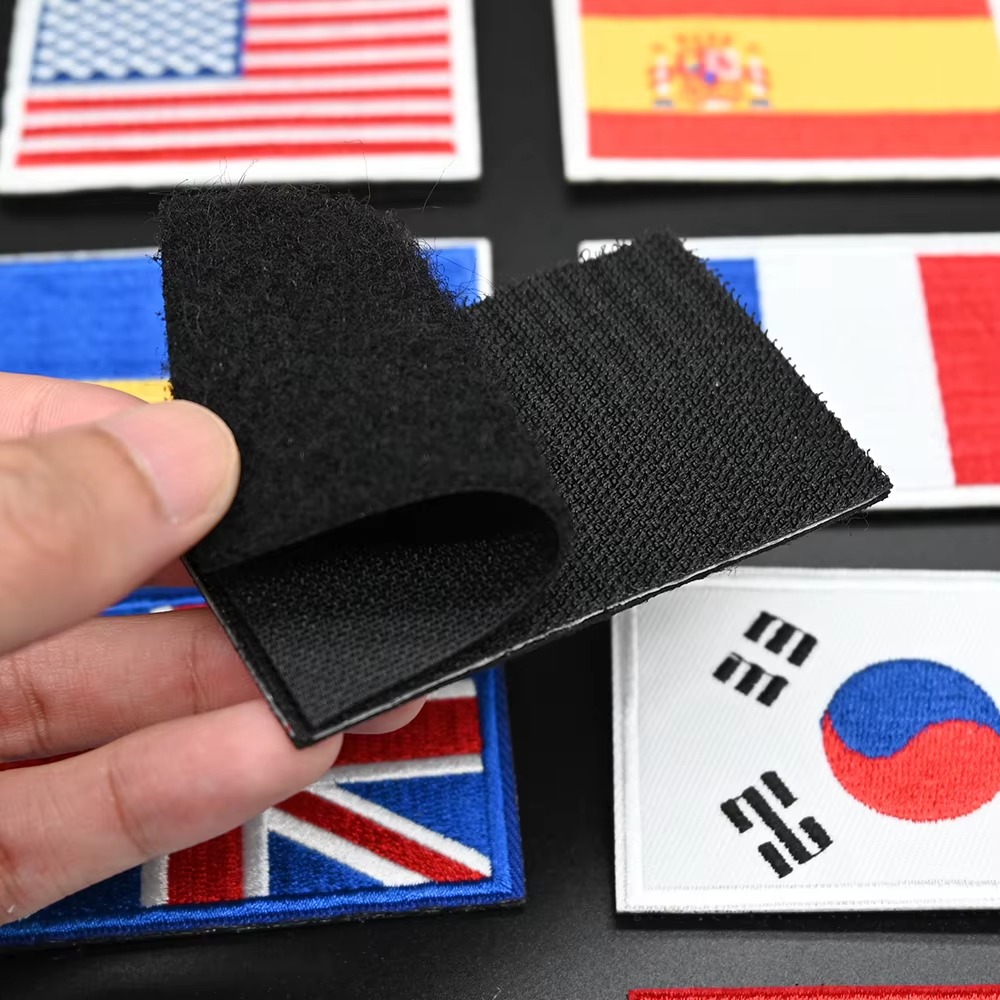Embroidery Flag Patch US UK Ca - Embroidery Australia ulasan dan harga