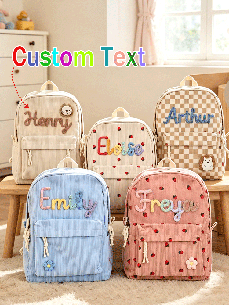 [Custom] Personalized Back-to- - Embroidery Motif ulasan dan harga