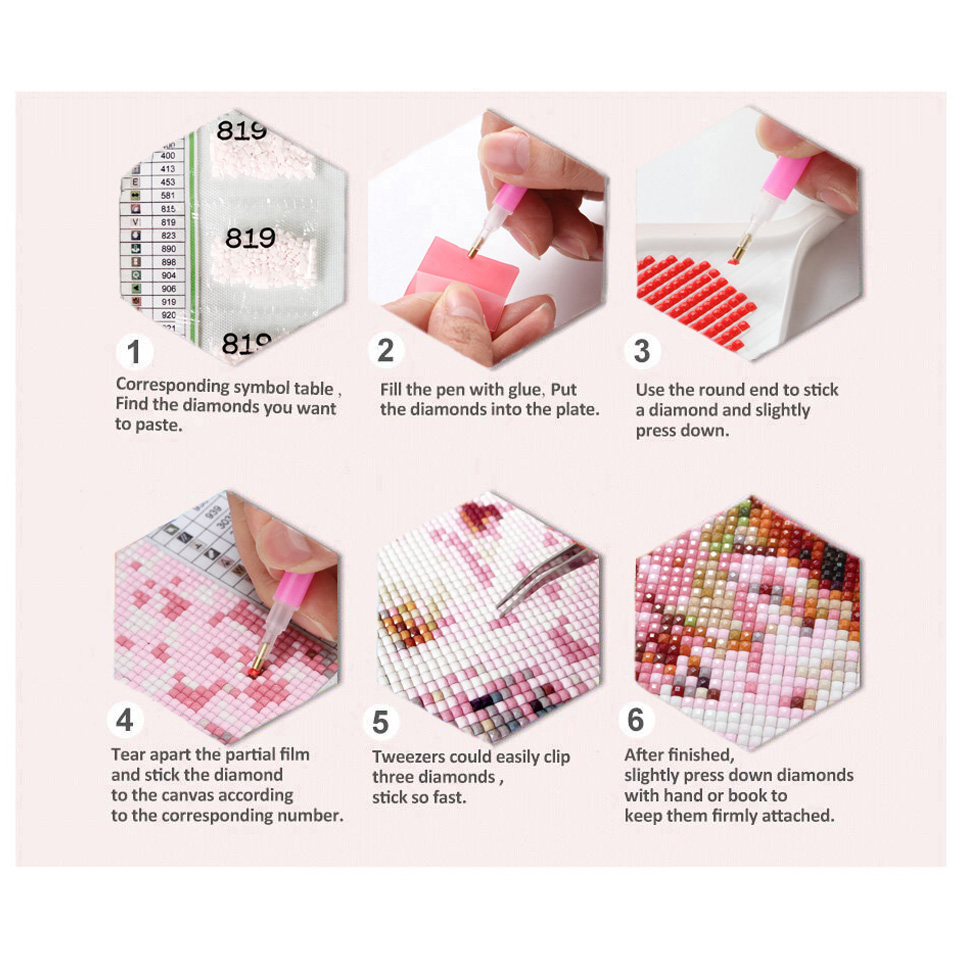 Diamond Painting New York, Tok - Embroidery York ulasan dan harga
