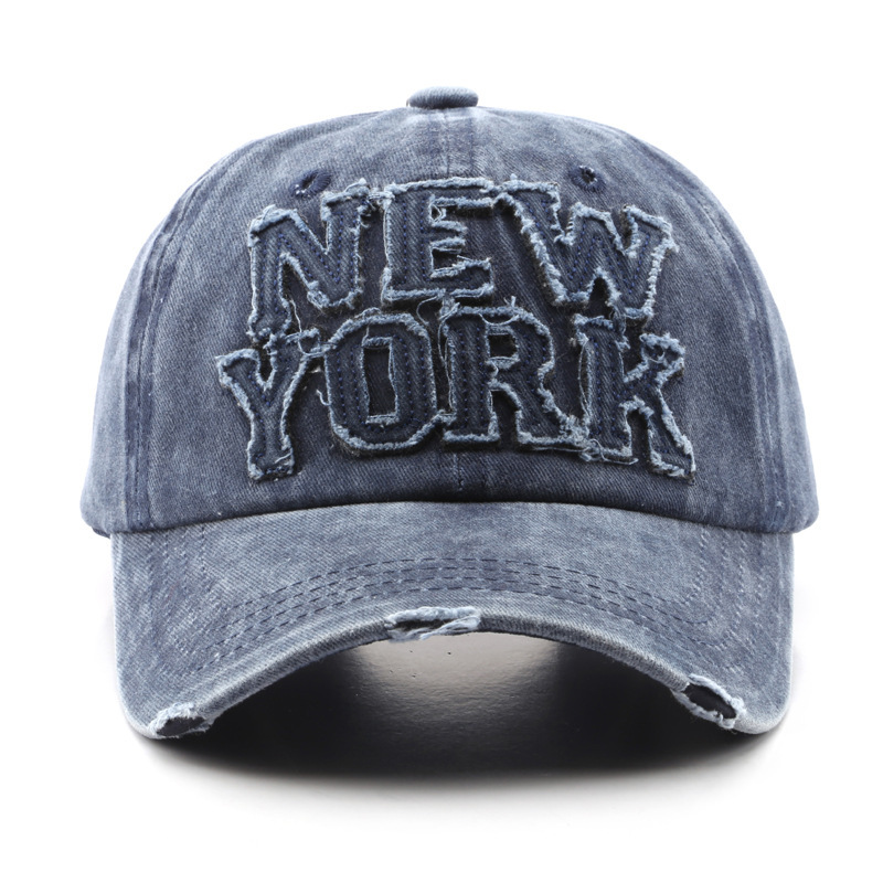 Retro New York Letter Embroide - Embroidery York ulasan dan harga