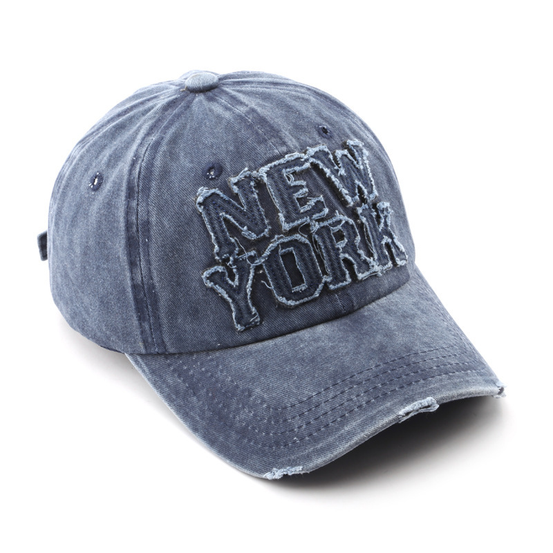 Retro New York Letter Embroide - Embroidery York ulasan dan harga