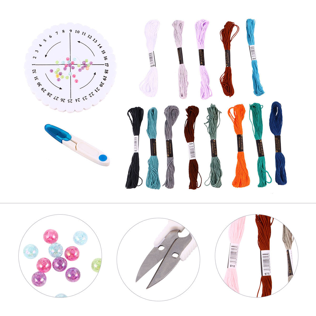 Friendship Bracelet Making Kit - Embroidery Diy ulasan dan harga