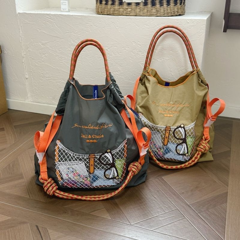 New Style Women's Shoulder Bag - Embroidery Cat ulasan dan harga
