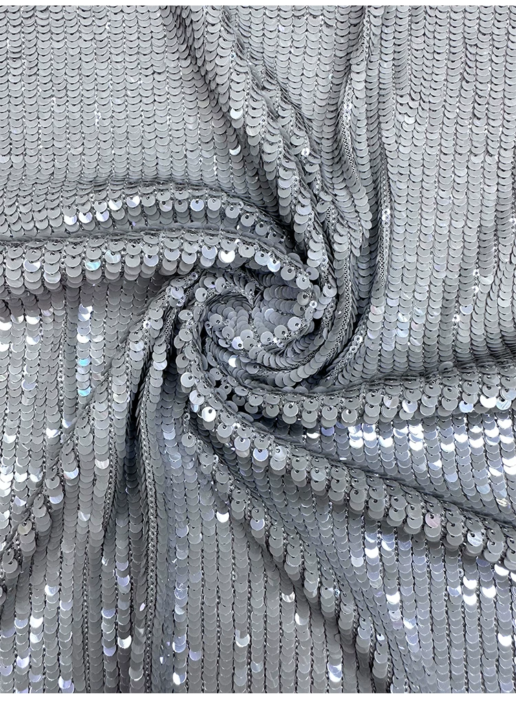 1yard soft lace fabric 5mm bea - Embroidery Beads ulasan dan harga