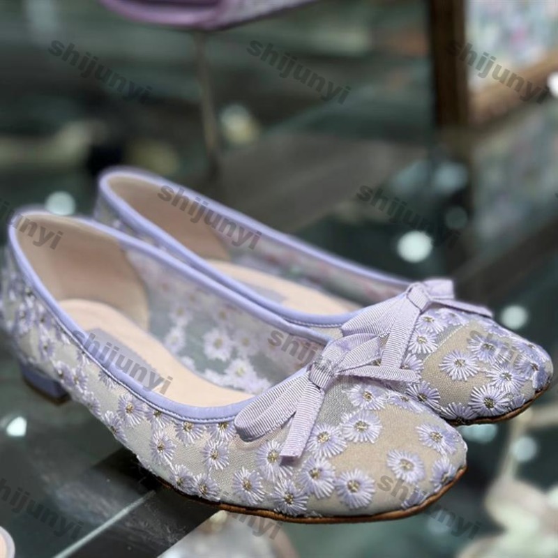 Women Loafers Summer New Arriv - Embroidery Knot ulasan dan harga