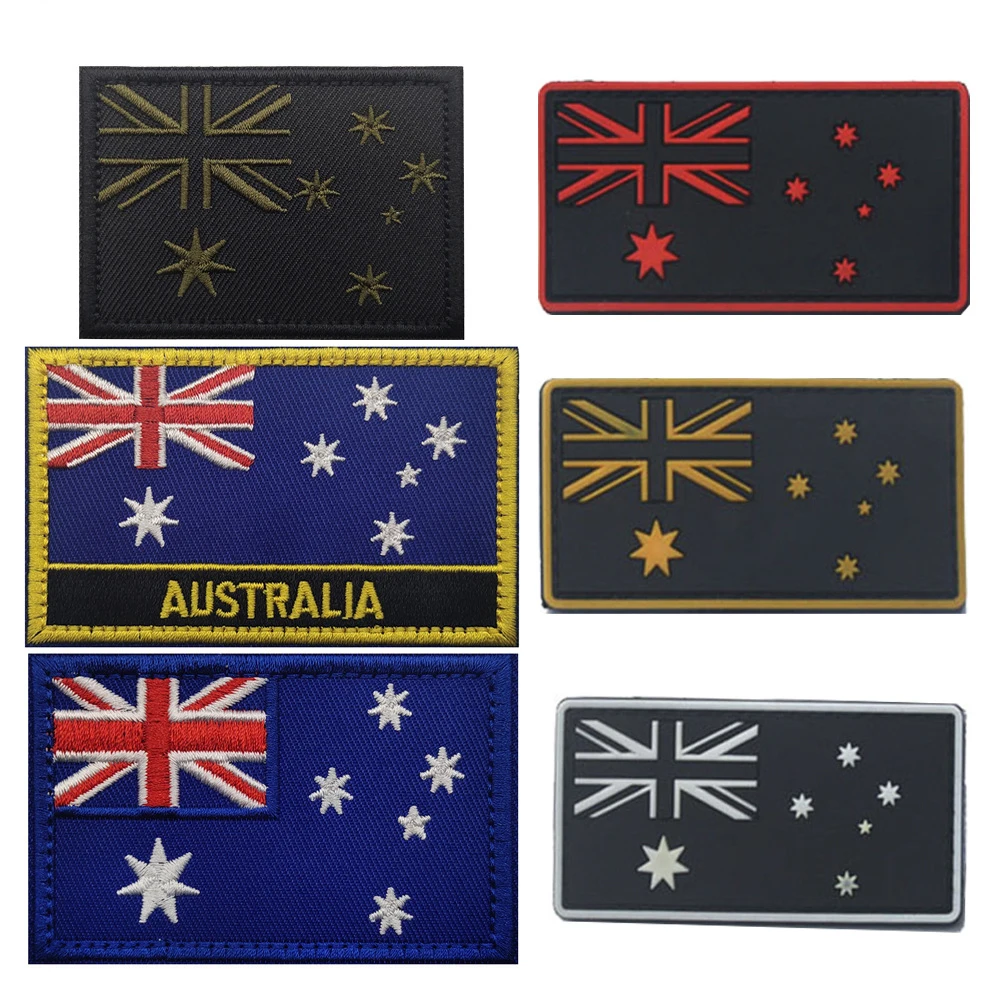 Australia Flag IR Reflective P - Embroidery Australia ulasan dan harga