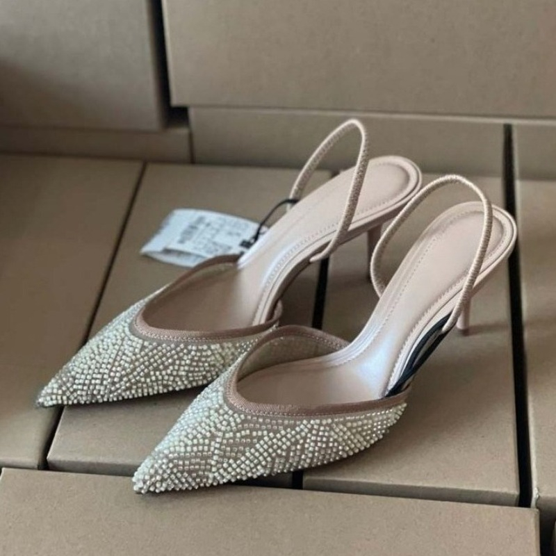 Autumn Luxury Women Dress Pump - Embroidery Beads ulasan dan harga