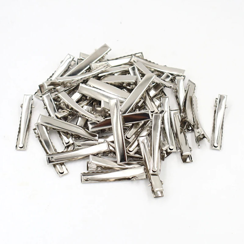50PCS Metal Hair Clips Iron Du - Embroidery Knot ulasan dan harga