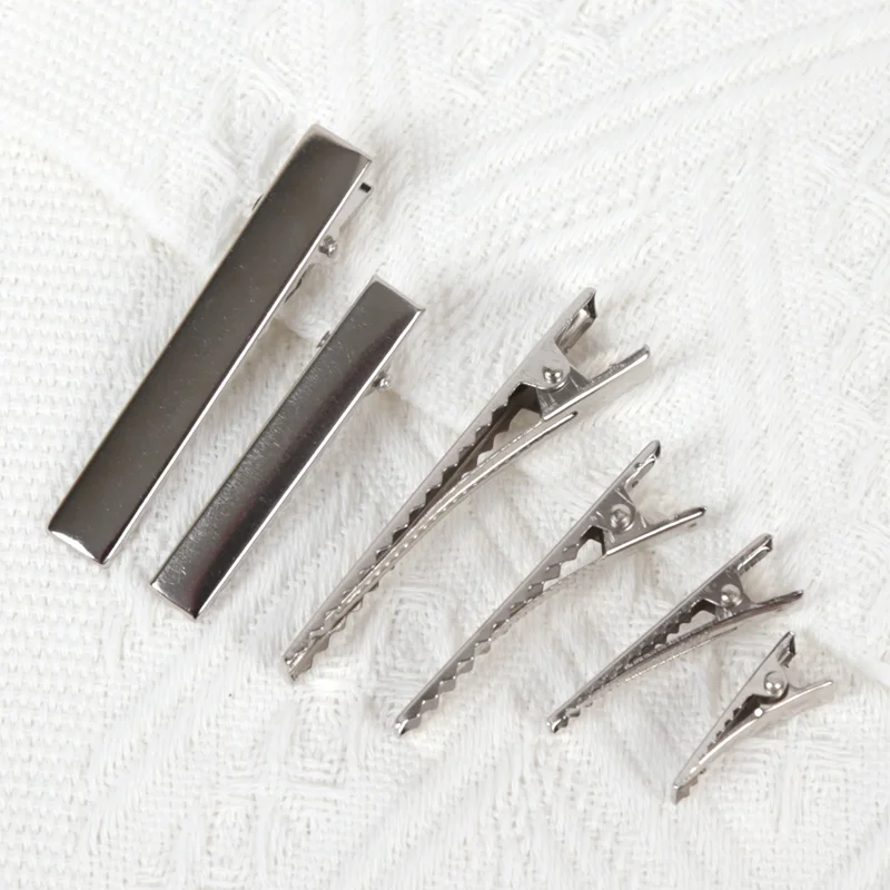 50PCS Metal Hair Clips Iron Du - Embroidery Knot ulasan dan harga