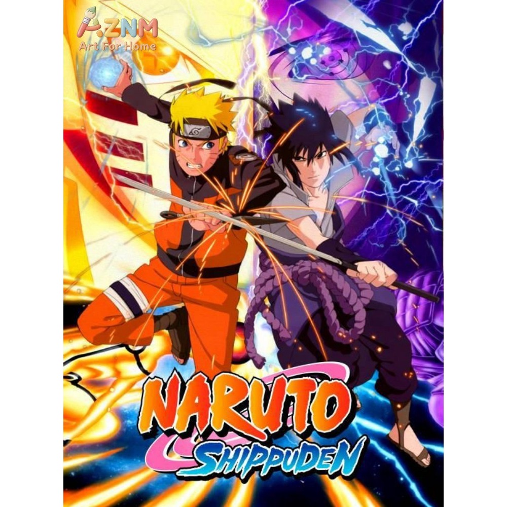Frameless 1pc Naruto Class Sev - Embroidery Motif ulasan dan harga