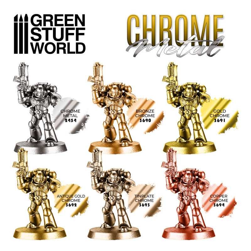 17ml Metal Mirror Paint Green  - Embroidery Effect ulasan dan harga