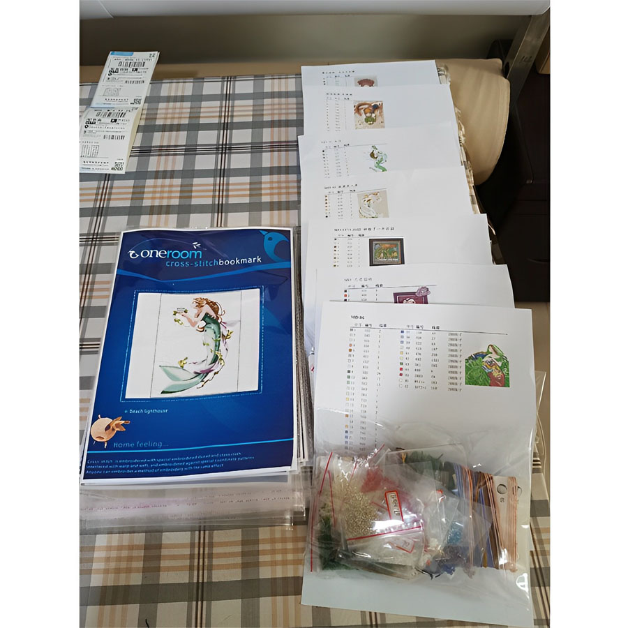 Ladybug 22-22 Cross Stitch Kit - Embroidery Lady Bug ulasan dan harga