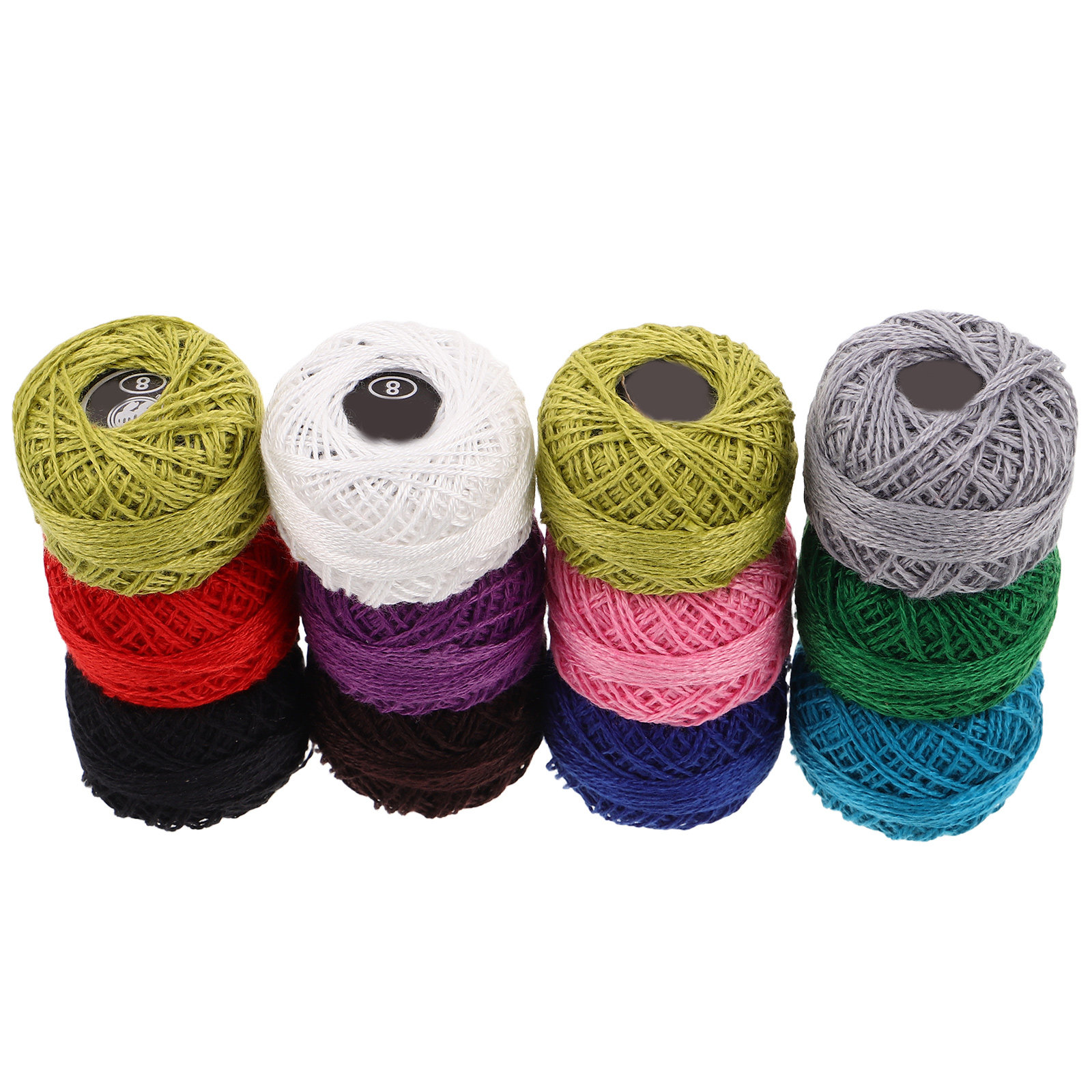 12Pcs Cotton Embroidery Thread - Embroidery Stitch ulasan dan harga