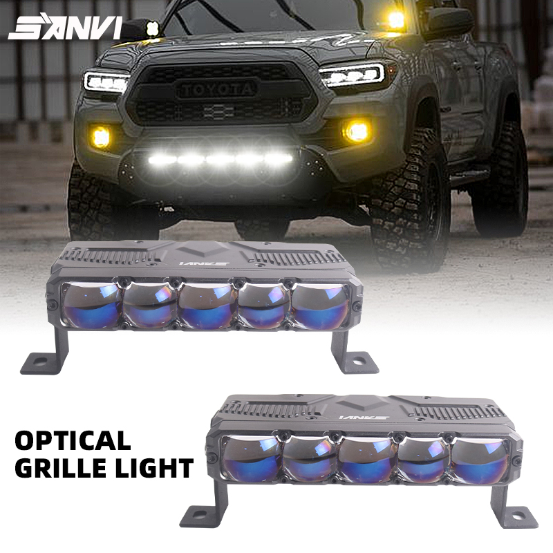SANVI S500 5.5'' Bi LED Projec - Embroidery Effect ulasan dan harga