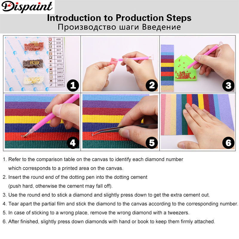 Dispaint DIY Diamond Painting  - Embroidery Lady Bug ulasan dan harga