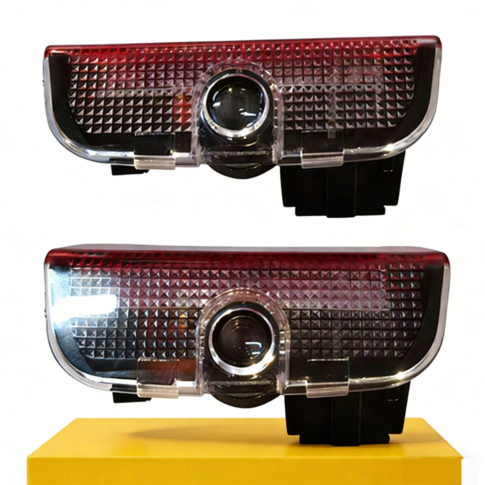 2Pcs LED car door accessories  - Embroidery Effect ulasan dan harga