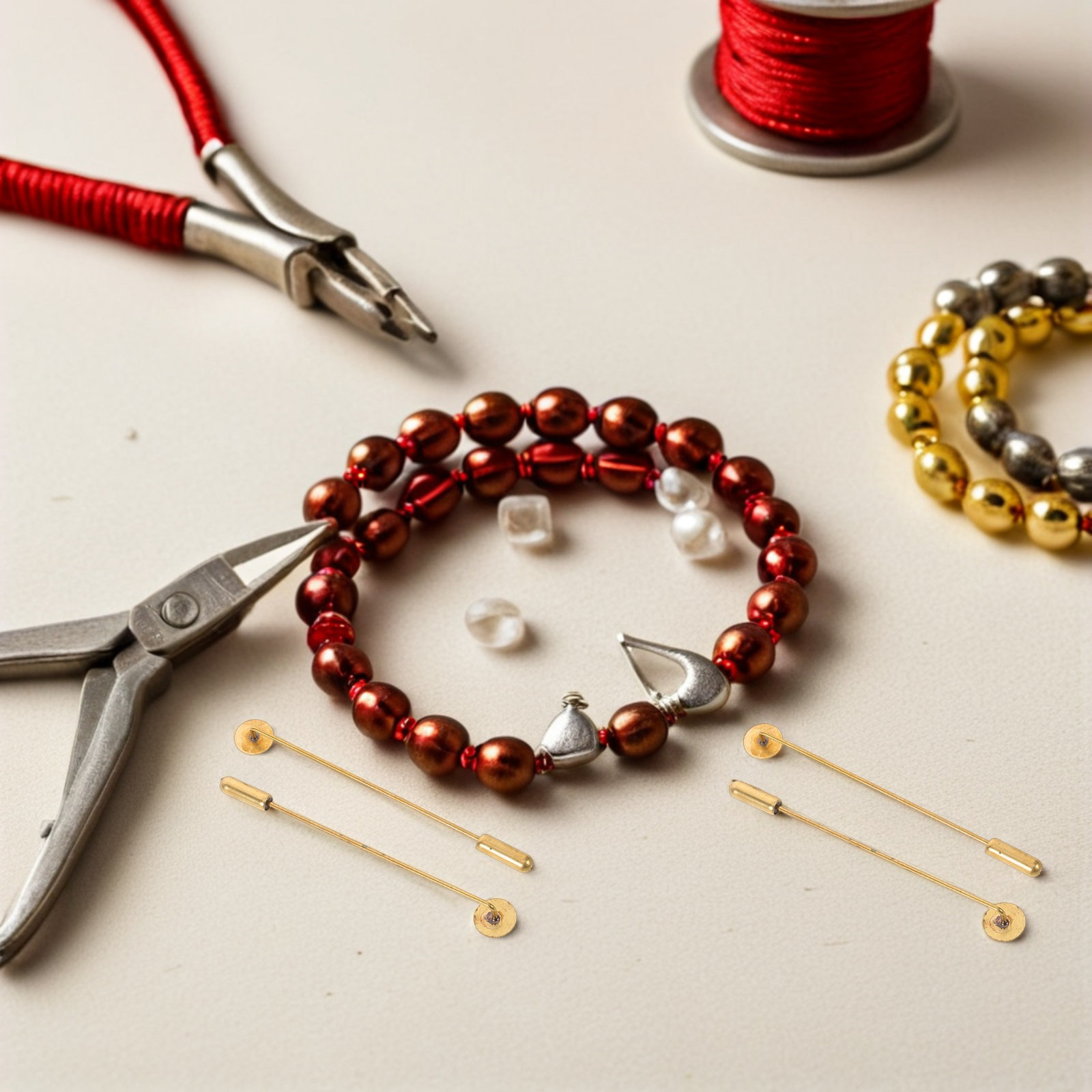 Copper Lapel Pin Blanks DIY Em - Embroidery Diy ulasan dan harga