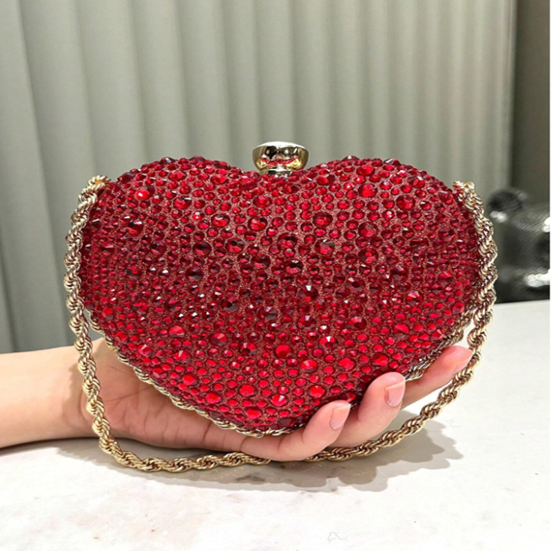 Love Diamond Bag Crossbody Bag - Embroidery Design Love ulasan dan harga