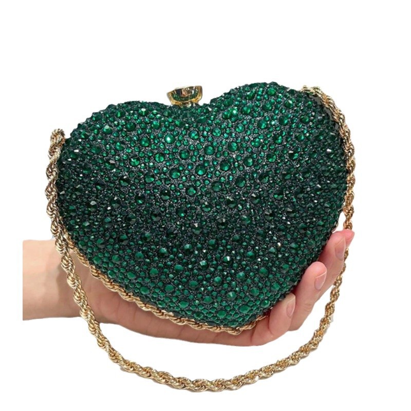 Love Diamond Bag Crossbody Bag - Embroidery Design Love ulasan dan harga