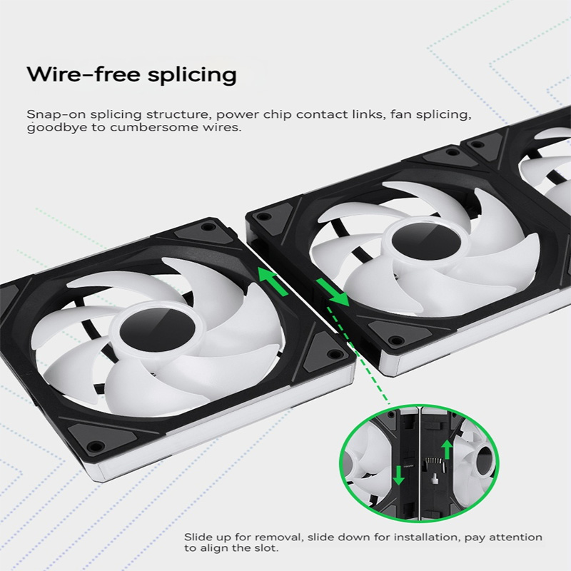 TEUCER JM-1 PC Cooling Case Fa - Embroidery Effect ulasan dan harga