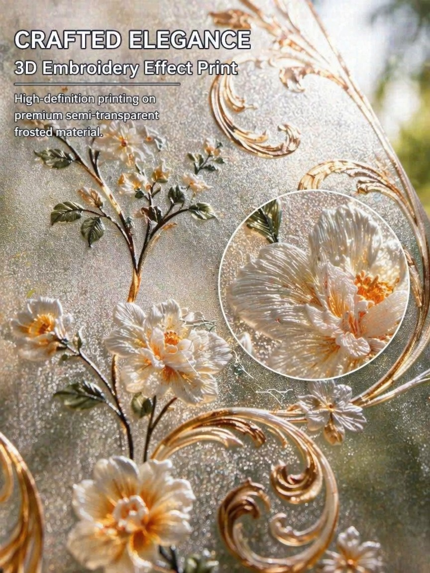 Embroidery Pattern Frosted Pri - Embroidery Diy ulasan dan harga