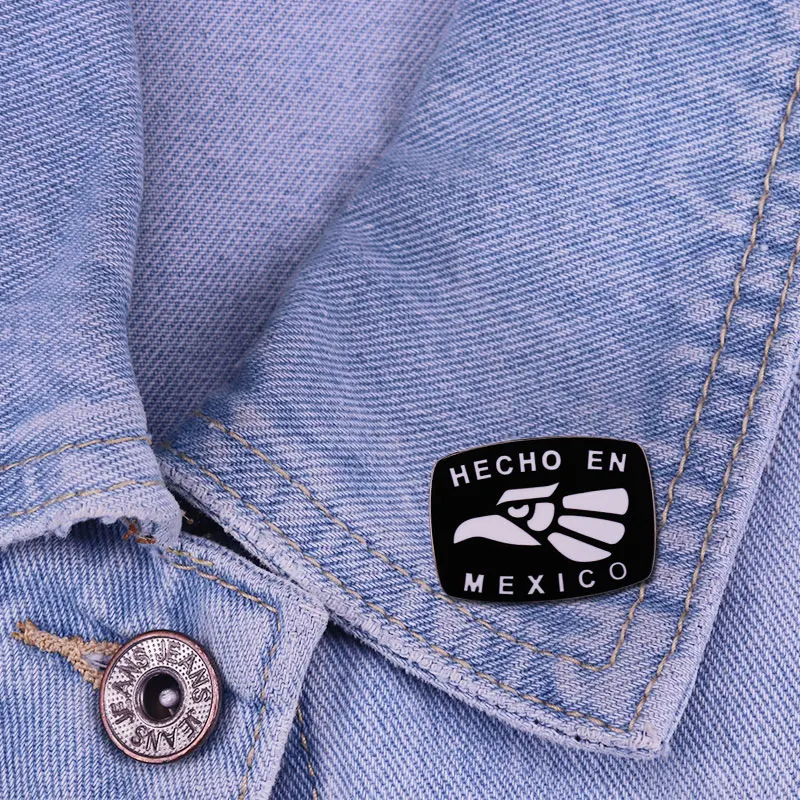 Made in Mexico Eagle Logo Broo - Embroidery Australia ulasan dan harga