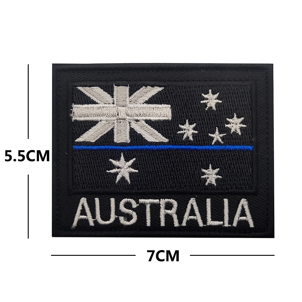 Hot Selling Australian Flag PV - Embroidery Australia ulasan dan harga