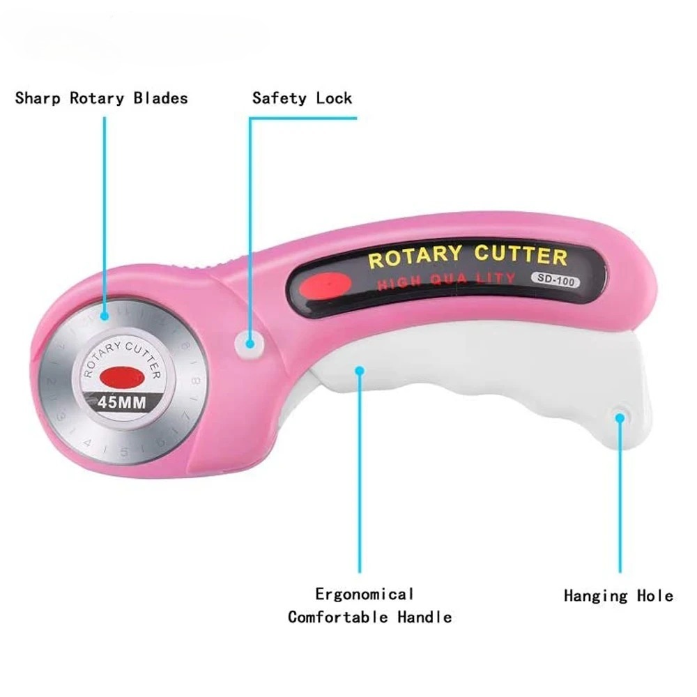 5mm Rotary Cutter with 5pcs Re - Embroidery Converter ulasan dan harga