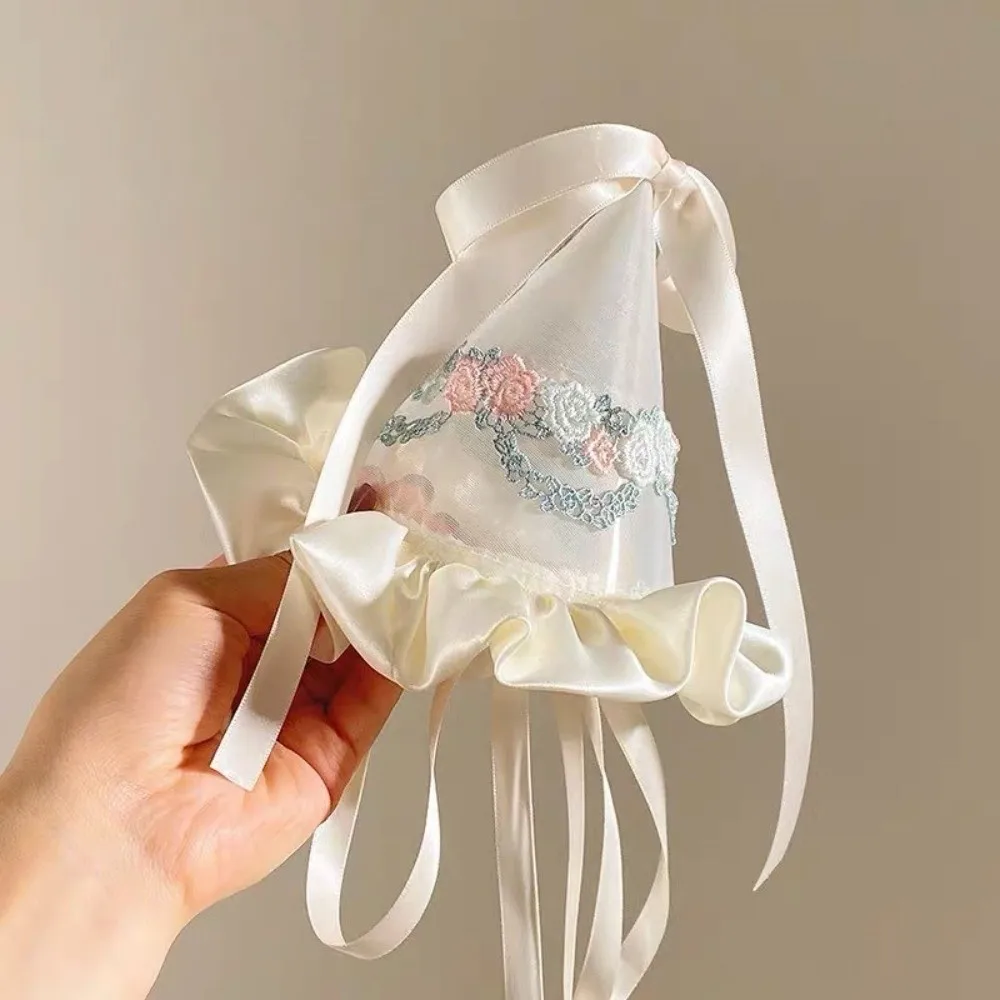 Cute Style Embroidery Mesh Bir - Embroidery Knot ulasan dan harga