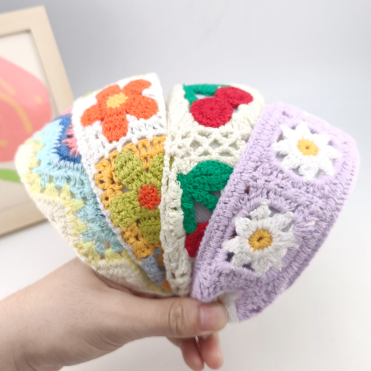 Sweet Flower Embroidery Girl H - Embroidery Motif ulasan dan harga