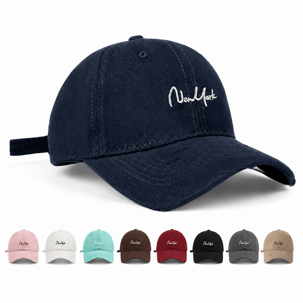 Adjustable New York Baseball C - Embroidery York ulasan dan harga