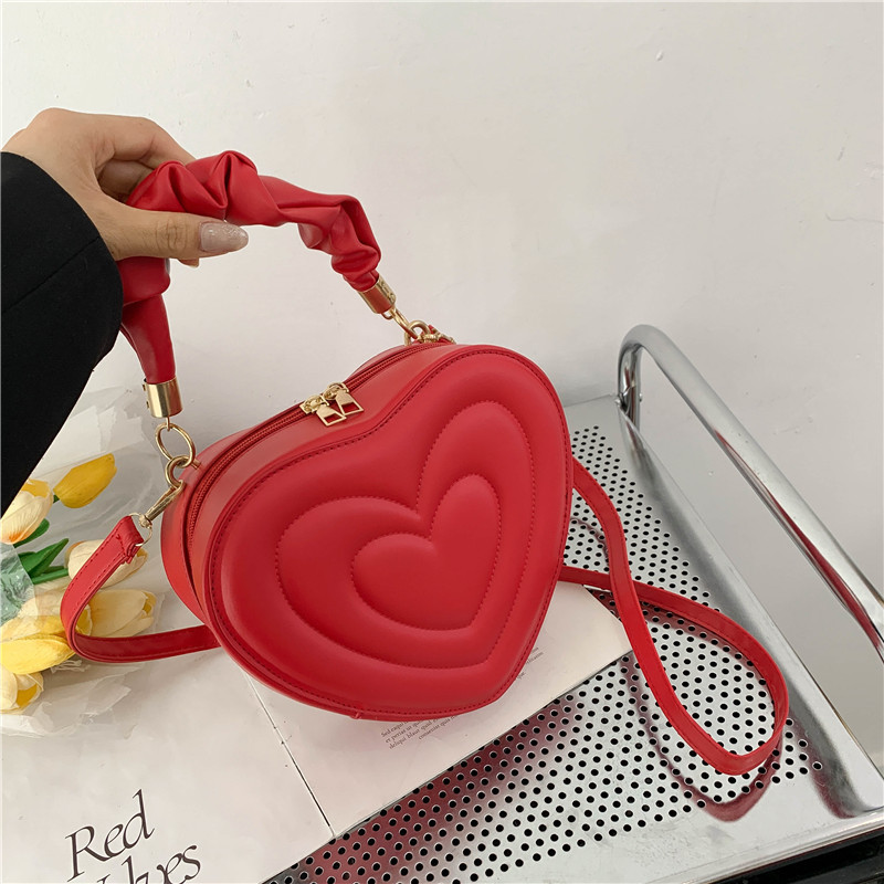 Fashion Love Heart Shape Shoul - Embroidery Design Love ulasan dan harga