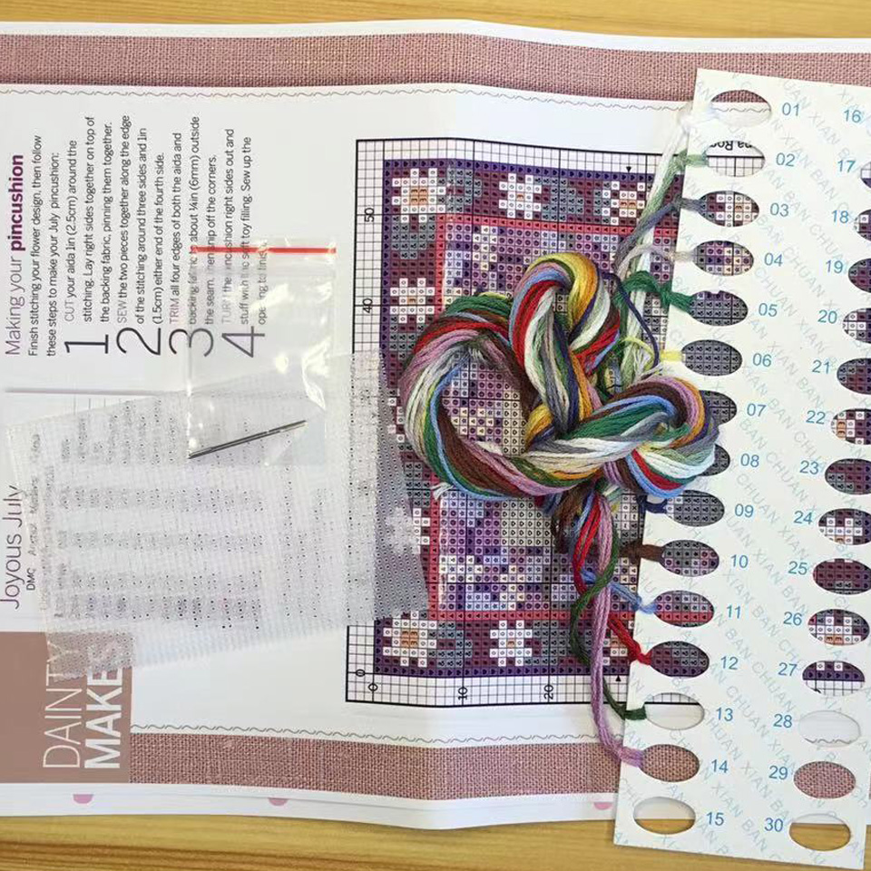 Cross Stitch Kits Stich Pin Cu - Embroidery Converter ulasan dan harga